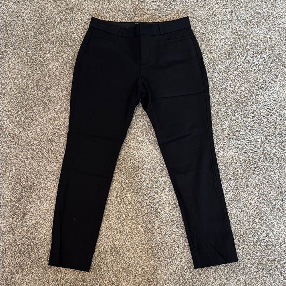 Banana Republic Black Straight Leg Dress Pant